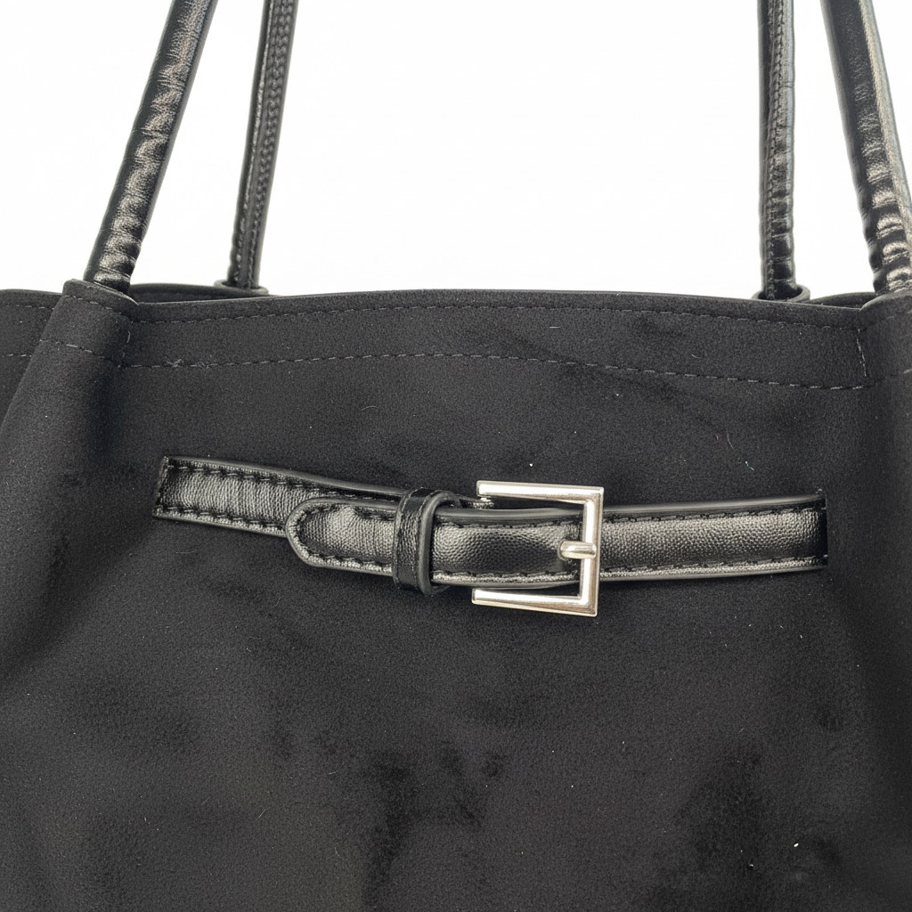 Women's Flared Shoulder Tote Handbag