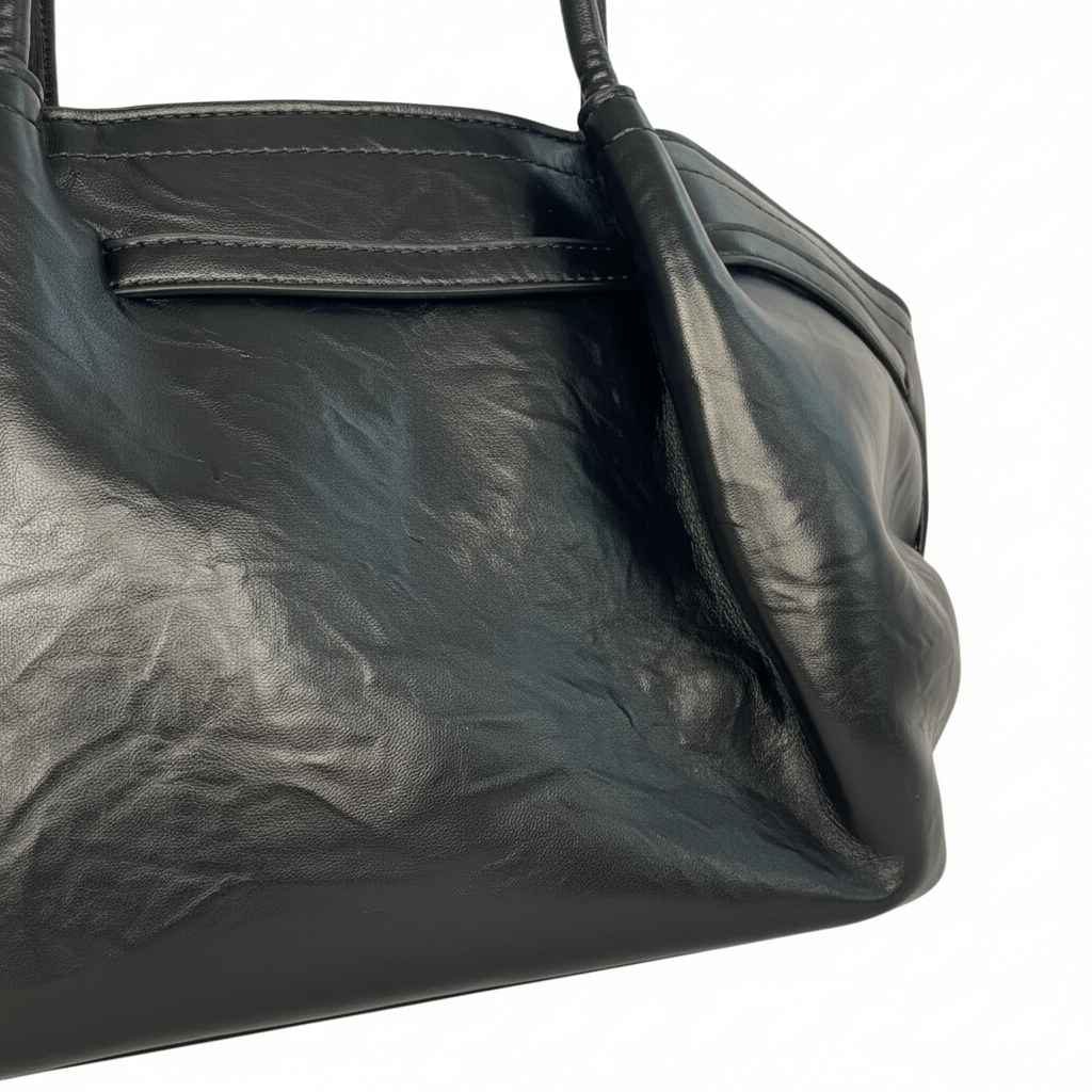 Women's Flared Shoulder Tote Handbag